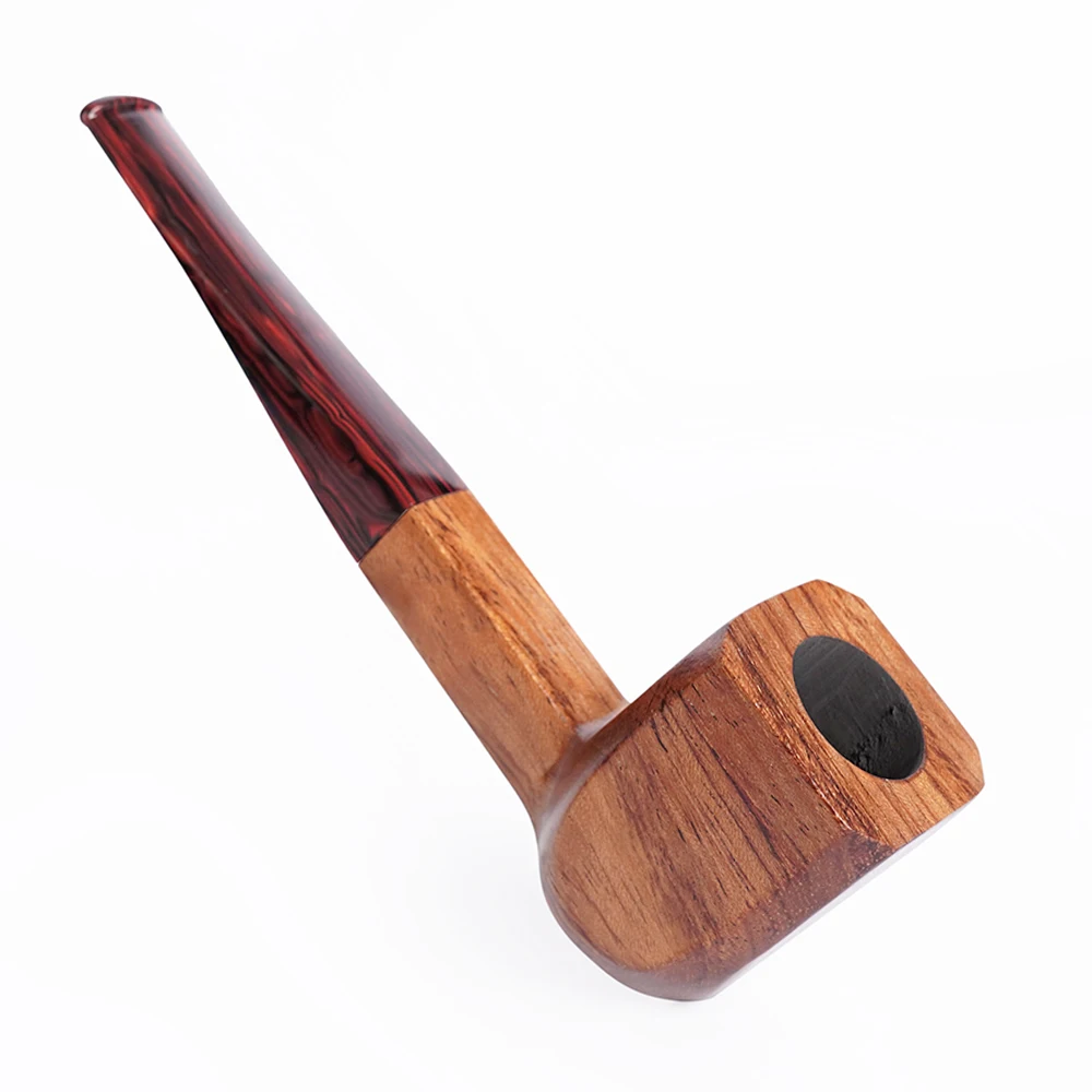 3mm Middle Long Tobacco Pipe Stem Mouthpiece（BE0022） - MUXIANG Pipe Shop