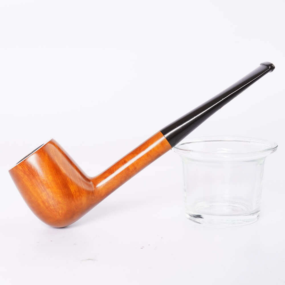 6 Inch Long Stem straight Billiard Pipe