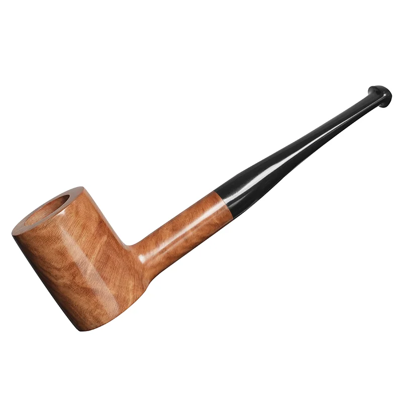 handmade wooden poker tobacco pipe