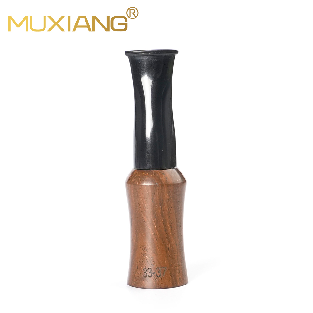 MUXIANG Nuovo portasigari in ebano 33-37 Anello bocchino per sigaro