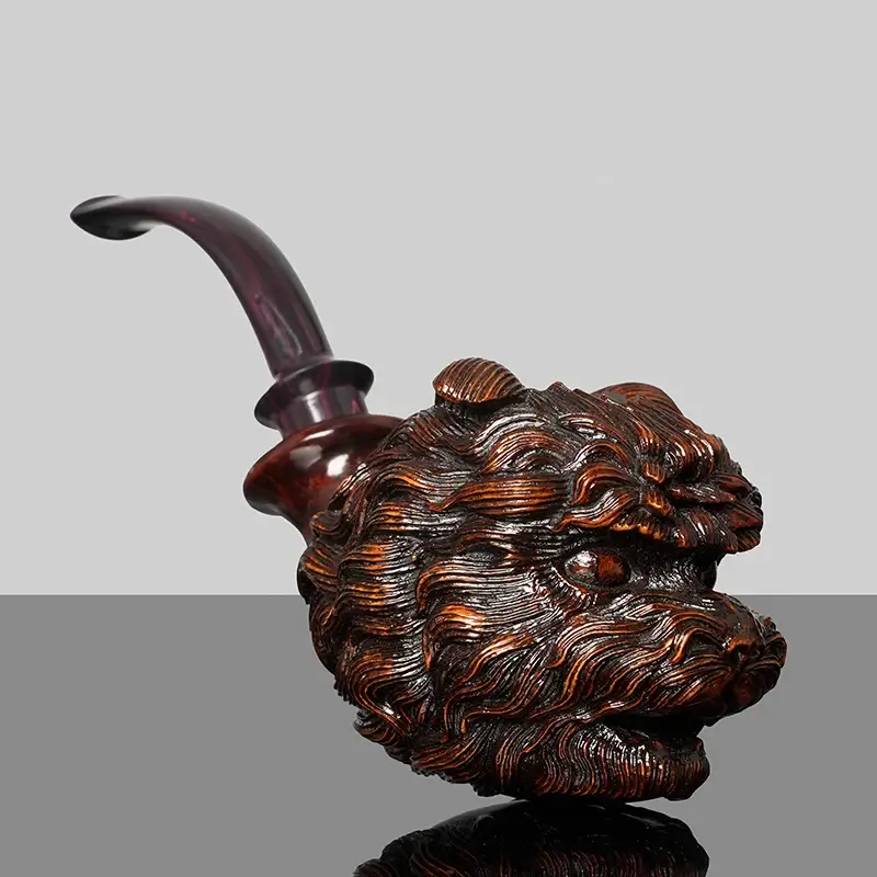 Dog Briarwood Pipe