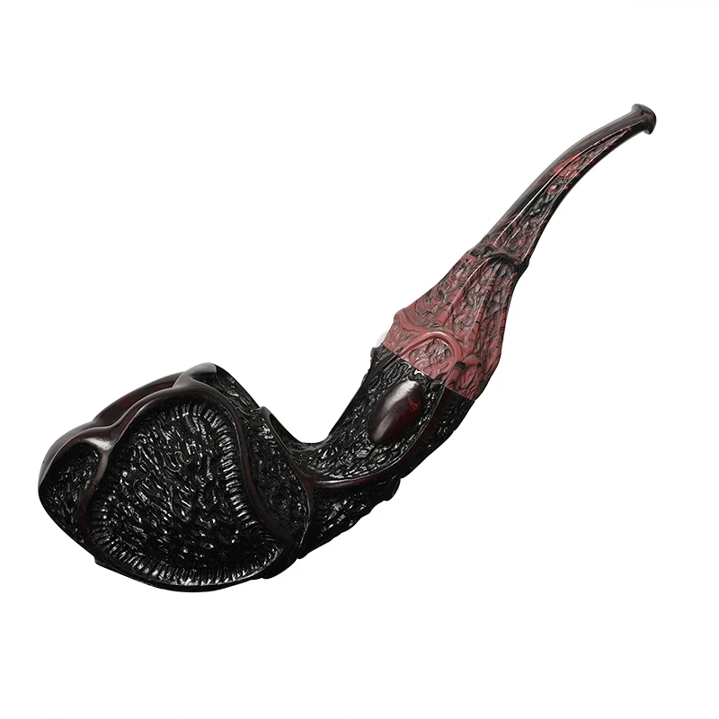 Annie Julie Hand-Carved Rose Tobacco Pipe