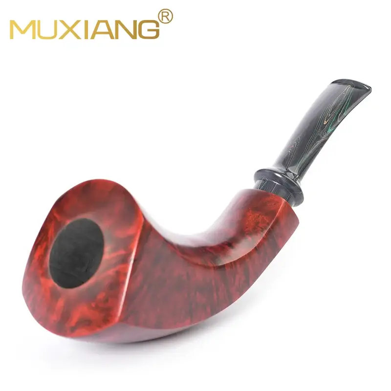 Handmade Wood Horn Pipe