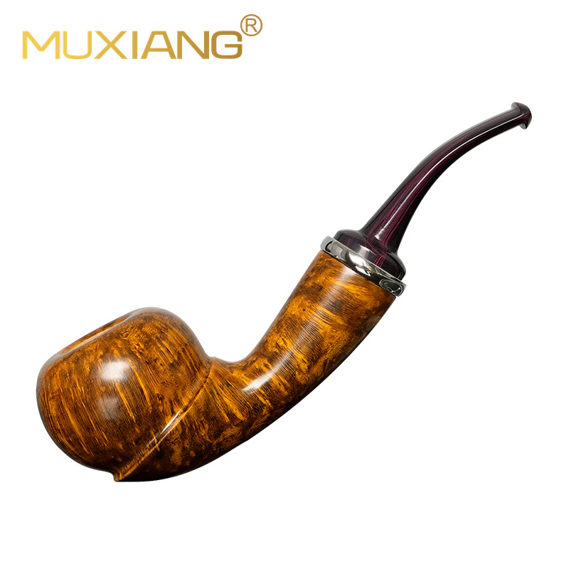 Bent Elephant's Foot Briar Pipe