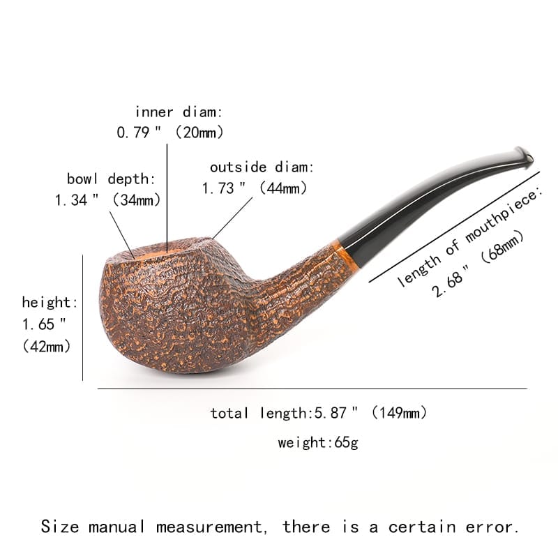 Brown sandblasted
