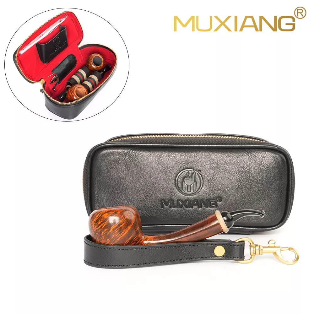 Leather Tobacco Pipe Pouch
