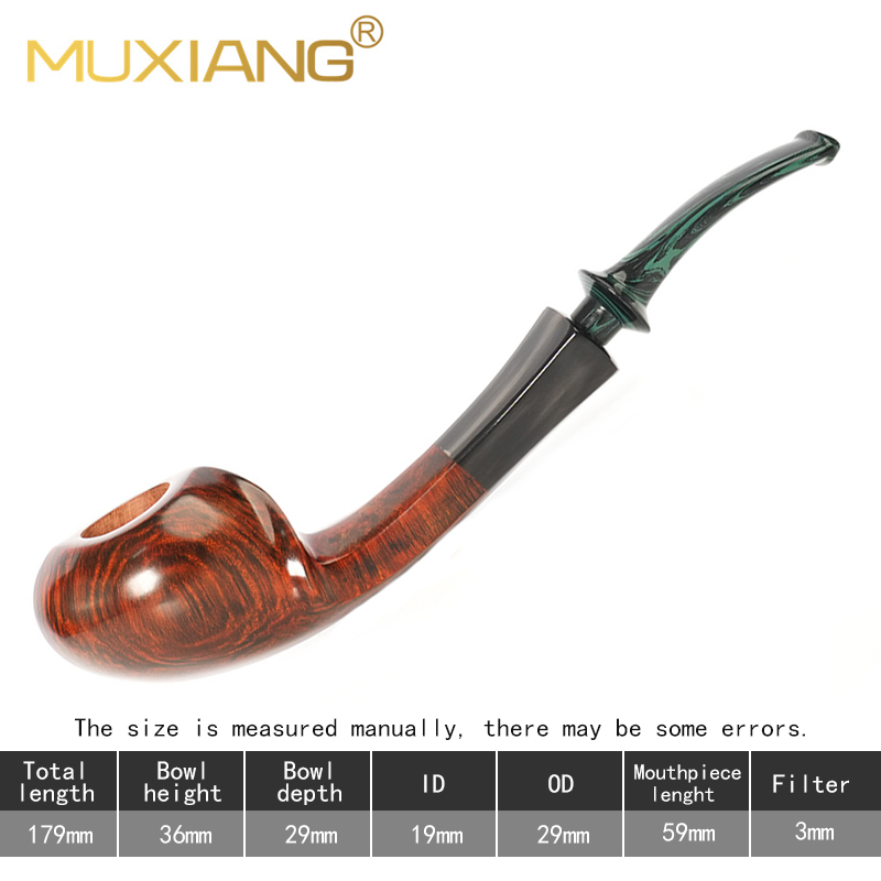 Deep brown with cumberland mouthpiece