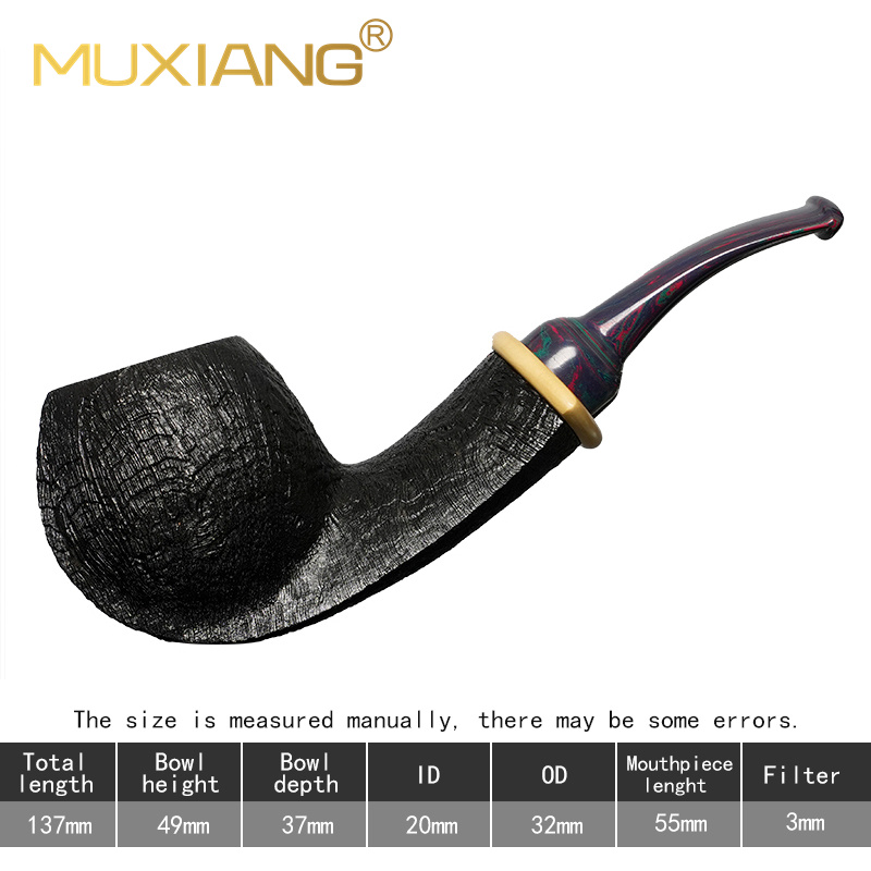 Black sandblasted