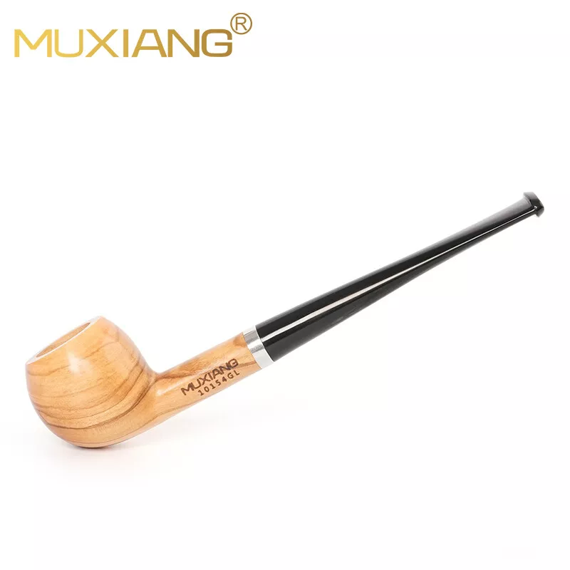 Handmade Olive Wood Billiard pipe