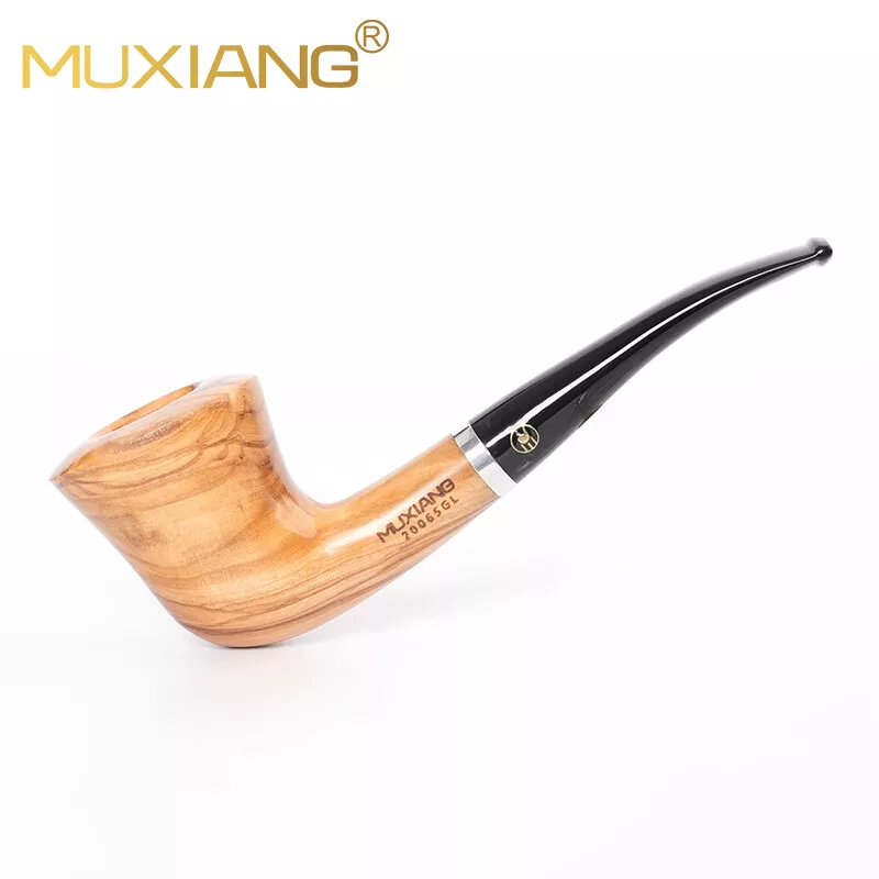 Olive Wood Freehand Tobacco Pipe