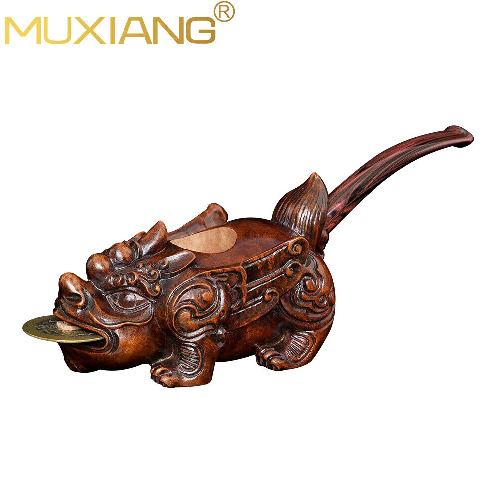 Hand-carved Briar Brave Troops Tobacco Pipe