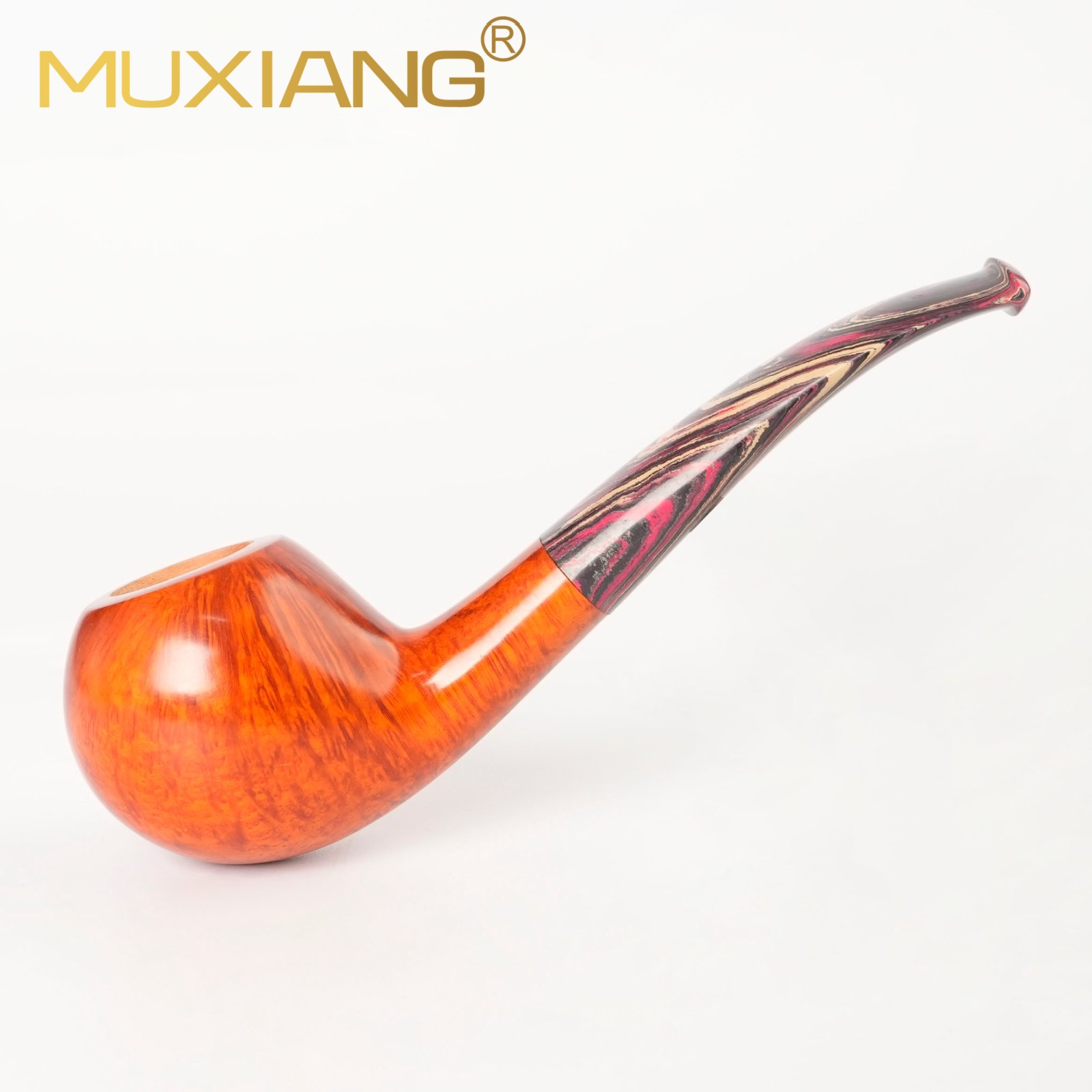 Handmade briar wood tomato tobacco pipe