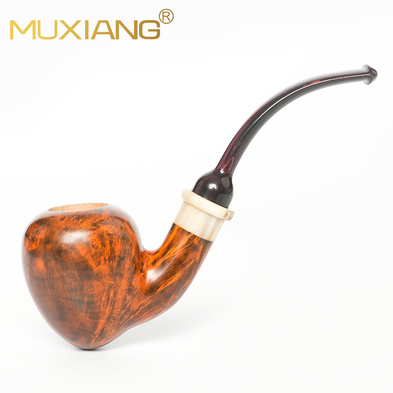 handmade Briar Smooth Acorn Pipe