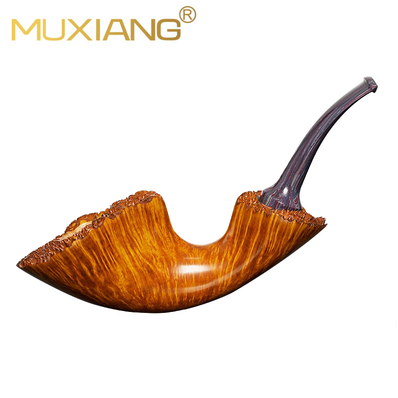 Freestyle Horn Pipe With Burl