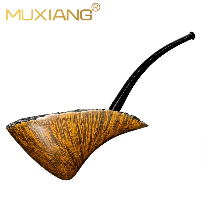 Hand-carved Freestyle briar pipe