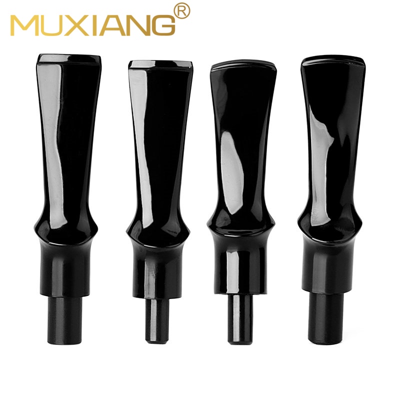 MUXIANG 4pcs Haste de boquilha de substituição para a maioria dos cachimbos de tabaco com filtro de 3/9 mm