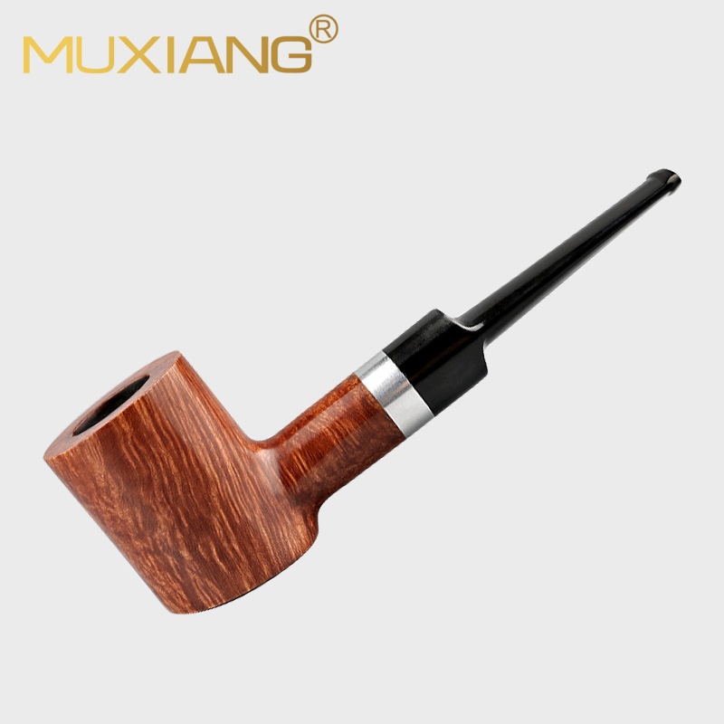 Handmade Briar Wood Stright Poker Pipe