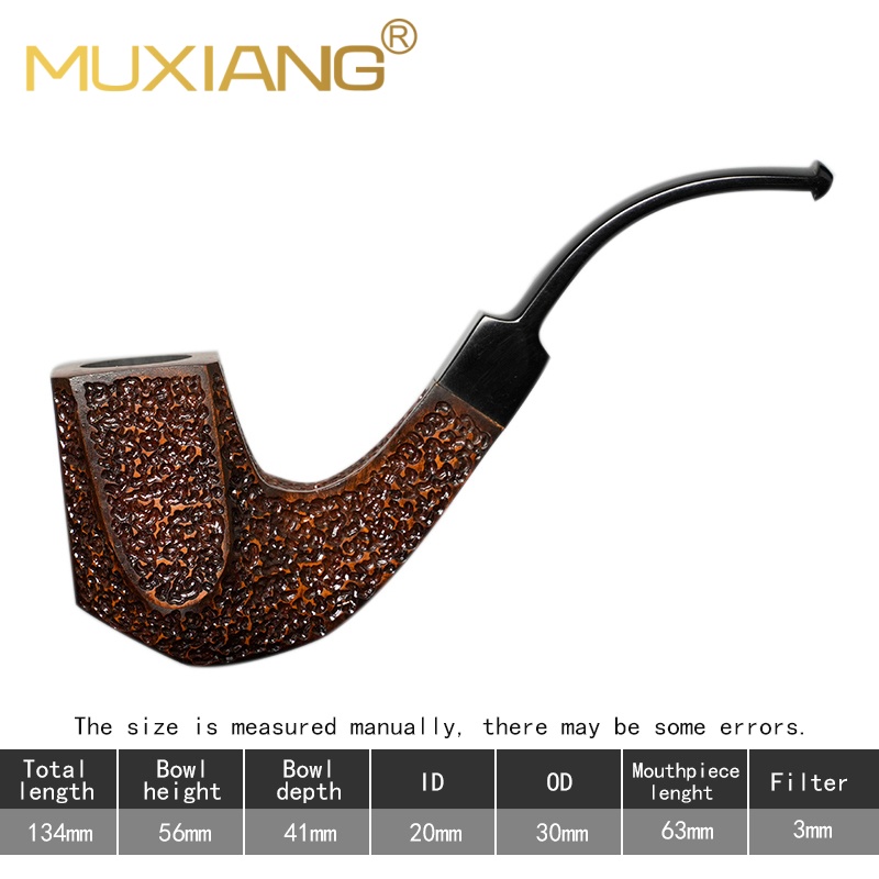 Hand-carved(black stem)