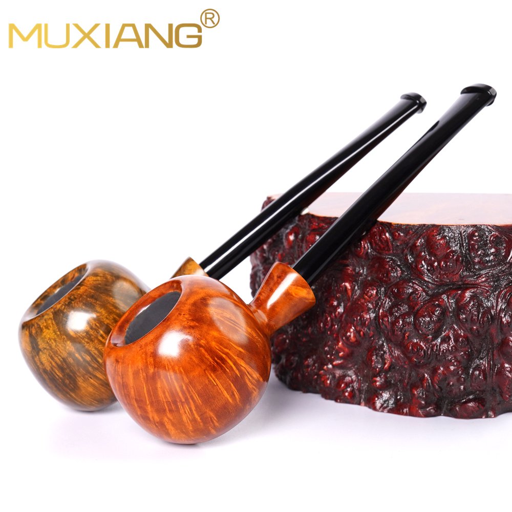 Handmade Stright Smooth Briar Prince Pipe