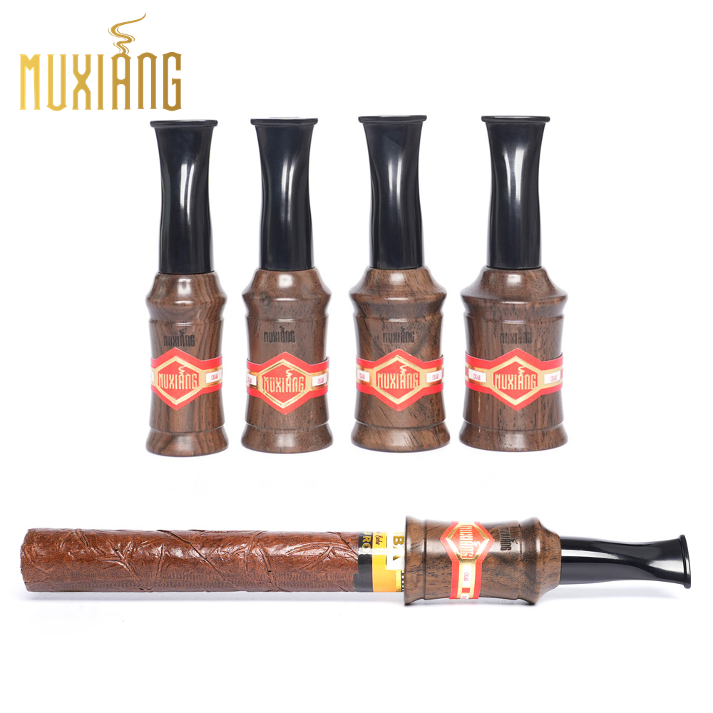 Ebony Wooden Cigar Tip