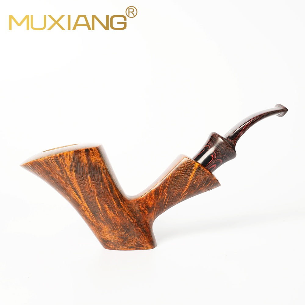 Handmade Briar Poker Tabletop Pipe