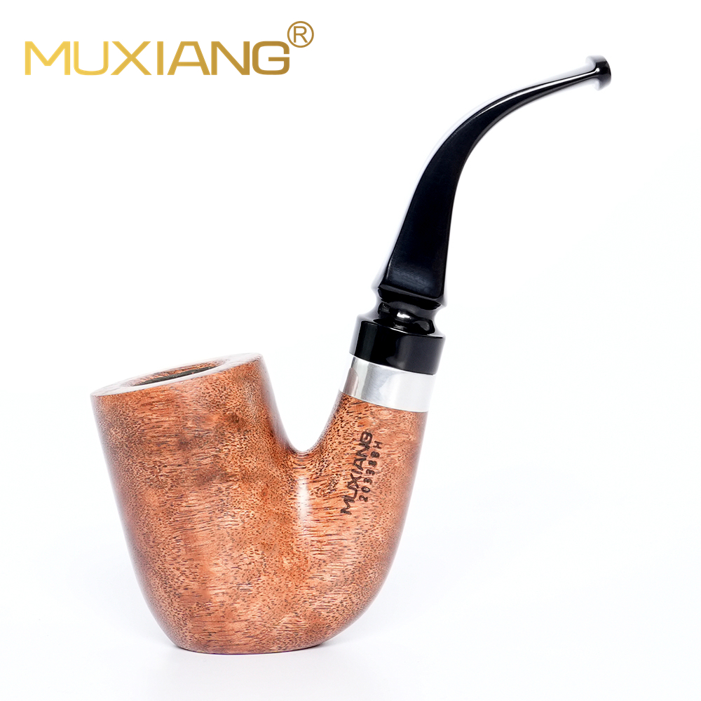 Rosewood Hungarian Bent Tobacco Pipe
