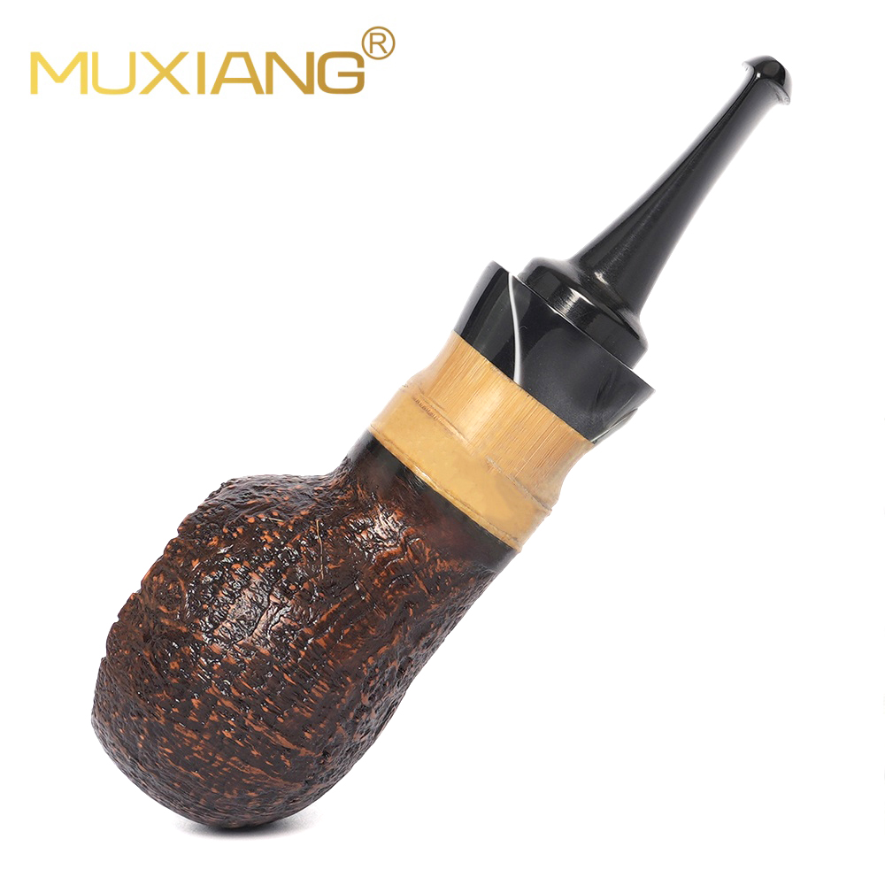Brown-sandblasted-black stem