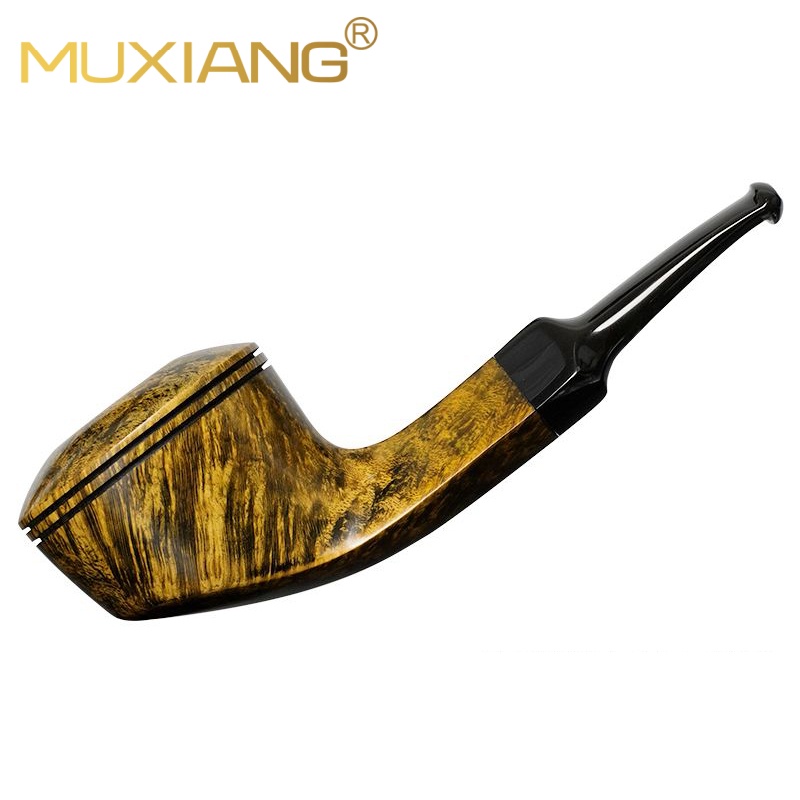 handmade briar bulldog pipe