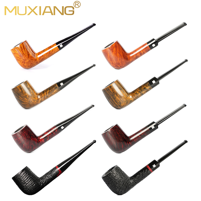 Handmade Briar Billiard Tobacco Pipe