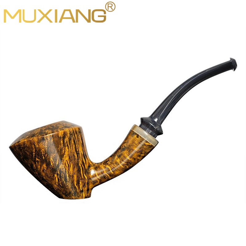 Briar Smooth Bent Dublin Pipe