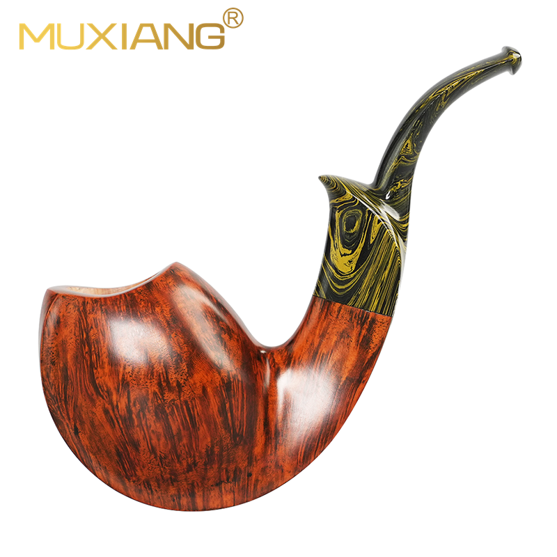  Smooth Briar Blowfish Pipe